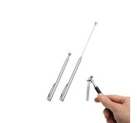 Avilia Magnete Estendibile a Forma di Penna - Strumento Pratico per Sollevamento Oggetti, Allungabile fino a 62cm, in Metallo Argento, Ideale per Meccanici e Hobbisti