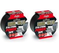 Avilia Nastro Antiscivolo Ad Alta Presa 25mmx4m - Resistente e Durevole, Ideale per Scale, Passaggi e Pavimenti Scivolosi (Confezione da 2)