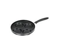 Avilia Padella Antiaderente con 4 Stampi per Pancake, Uova, Hamburger - Rivestimento Senza PFOA, Compatibile con Piano a Gas, Elettrico, Ceramico, Facile da Pulire, Ideale per Cucina Salutare, 24cm