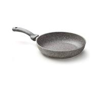 Avilia Padella per Cucina Salutare Senza Olio in Pietra - Antiaderente e Antigraffio, Facile da Pulire, Rivestimento Natural Stone, in Alluminio, 28cm, Made in Italy