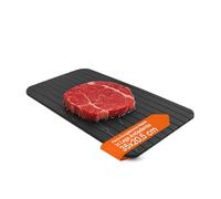 Avilia - Piastra Scongelamento Rapido in Lega Antiadente Eco-Friendly 35x20,5 cm, per Scongelare Alimenti in Modo Naturale Senza Elettricità, Facile da Pulire e Salvaspazio