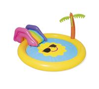 Avilia Piscina Gonfiabile con Scivolo e Cascata: Divertimento Estivo Sicuro per Bambini dai 2 Anni in Su, Dimensioni 237x201x104 cm, Capacità 225 Litri