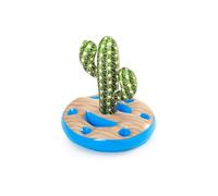Avilia Portabicchieri Gonfiabile con Cactus per Piscina - 6 Bicchieri e 2 Vani Portaoggetti, Vinile Resistente 94x70cm