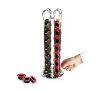 Avilia Portacapsule in Acciaio Verticale per Macchina del Caffè - Resistente e Moderno è Ideale per Tutti i Tipi di Arredamento sia in Ufficio che in Casa - Capacità di 28 Capsule e Facile da Usare