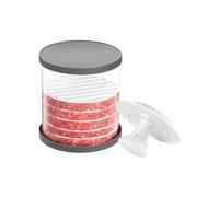 Avilia Pressa per Hamburger Manuale con Regolatore di Spessore - Ideale per Carne, con Indicatori, Conservazione Igenica, 100g/150g, Ø 11.7cm