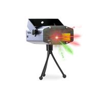 Avilia Proiettore Laser di Luci Verde e Rosso per Interni - Crea Effetti Geometrici e Animati per Feste e Occasioni Speciali - Ideale Anche per Addobbare Casa nelle Feste Natalizie - Facile da Usare