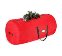 Avilia - Sacca Pieghevole Porta Albero di Natale Impermeabile con Zip, Manici Rinforzati ed Etichetta Trasparente, Ideale come Borsa x Albero di Natale 210 cm, Facile da Riporre e Trasportare