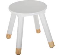 Avilia Sedia per bambini - Arredo cameretta per bambini - Sgabello per Bambini - Sediolina per bambini - Accessorio di arredamento camerette - in legno - Bianco