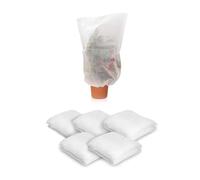 Avilia Set 5 Teli Cappuccio per Protezione Piante in TNT 0,8x0,75m - Realizzato in Materiali Resistenti e Leggeri Sono Ideali perProteggere le Piante dal Gelo e Vneto - Facile da Applicare e Rimuovere