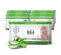 Avilia - Set 864 Salviette Neonato con Trama a Nido d’Ape e Fragranza Aloe per Detersione Delicata, Salviette Umidificate Ideali per Cambio Pannolino, Mani e Viso, Uso Quotidiano Sicuro e Morbido