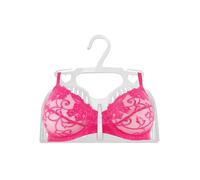 Avilia Set da 2 Appendini per Reggiseno in Plastica - Grucce da Reggiseno, Mantiene la Forma ed Evita Grinze - Appendiabiti per Biancheria 28.7x25.6x6.5cm, Bianco