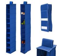 Avilia Set da 2 Cassettiera Multifunzionale Blu con 10 Scomparti da 30.8x18x5 cm - Organizzazione da Appendere, Intelligente e Pratica per Scarpe, Asciugamani e Vari Accessori - Ottimizza Spazi
