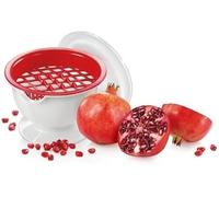 Avilia - Sgrana Pulisci Melograno Manuale 3 in 1 con Coperchio in Silicone, Griglia Separachicchi e Ciotola Antiscivolo per Succo Senza BPA