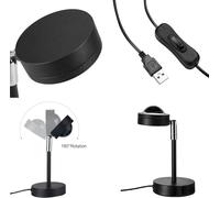 Avilia Sunset Lamp Luce del Tramonto, Luce Arcobaleno LED Proiettore Luce Rotazione di 360 Gradi Luce Arcobaleno Romantico Porta USB Festa Casa Soggiorno Camera da Letto Decorazione