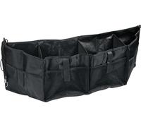 Avilia Tasca Portaoggetti per auto e altri veicoli - Organizer per Baule Universale con Tasche - Sacca per Baule auto di facile montaggio - 20 x 4,5 x 25 cm - Nero