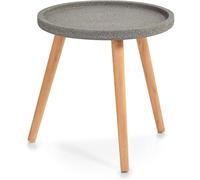 Avilia Tavolino Basso - Tavolino da Caffè per Salotto e Cucina, in Legno 40x40cm