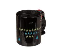 Avilia Tazza per Tè e Caffè con Decorazione Videogioco - Tazza con Design Videogame e Manico Controller, in Ceramica, 9x9x14cm, 250ml, Nero