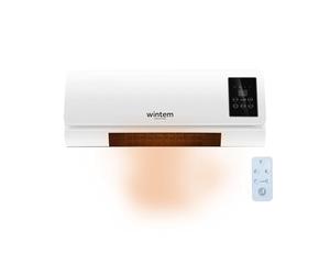 Avilia Termoconvettore Elettrico da Parete con Comodo Telecomando e Display LED Intuitivo 2000W - Alette Oscillanti per una Distribuzione Uniforme del Calore e Timer Fino a 6 Ore