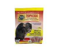 Avilia Topicida Esca Grano Rosso per Topi 140gr - Efficace Controllo Infestazioni di Roditori con Anticoagulante, Pronto all'Uso e Adatto per Aree Fino a 200mq
