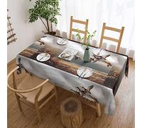 AvImYa Tovaglia rettangolare alla moda (183 x 137 cm) per cucina, sala da pranzo, feste, vacanze, buffet di Natale, caccia con anatre selvatiche