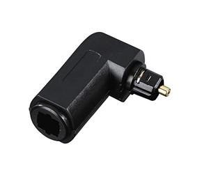 Avinity Adattatore Odt, F Toslink Maschio - F Toslink Femmina, Dorato, 90 °, Flex