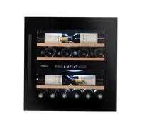 Avintage Cantinetta vino a colonna da incasso AVI60F2FV finitura nero da 60 cm