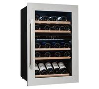 Avintage Cantinetta vino a colonna da incasso AVI47XDZA finitura inox/nero da 60 cm