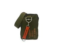 Avirex Borsello a Tracolla in Nylon Impermeabile, Borsa a Tracolla Uomo con Portachiave Rimovibile, Misura Small, Collezione Post PST04 (Green)