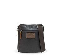 Avirex Collezione Buffalo, Tracolla Piatta, Cross-body Bag Slim, Borsa Uomo, Colore Marrone