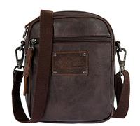 Avirex Collezione Buffalo, Tracolla Piccola, Cross-body Bag Small, Borsa Uomo, Colore Marrone