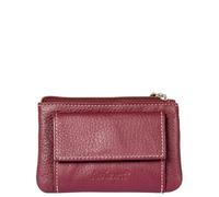 Avirex Linea Houston in Pelle. Astuccio Portachiavi. Portachiavi in Pelle Bovina. Dimensione chiuso: Cm. 10,0x7,0x1,5 (Burgundy)