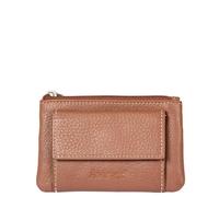 Avirex Linea Houston in Pelle. Astuccio Portachiavi. Portachiavi in Pelle Bovina. Dimensione chiuso: Cm. 10,0x7,0x1,5 (Cognac)