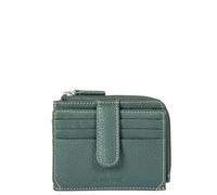Avirex Linea Houston in Pelle. Porta Carte di Credito. Portafoglio in Pelle Bovina, con Protezione RFID. Compatto, Funzionale, Pratico. Dimensione chiuso: Cm. 11,5x9,0x2,0. (Green)