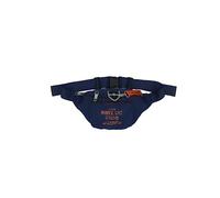 Avirex Marsupio in Nylon Poliestere, Marsupio Uomo Impermeabile e Lavabile con Tasche a Zip e Portachiave Rimovibile, Collezione Post PST01 (Navy)