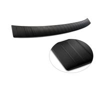 Avisa Protezione paraurti Posteriore in Acciaio Inox Nero Opaco Compatibile con Skoda Karoq Facelift 2022- + Sportline Facelift 2022- 'Ribs'
