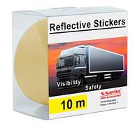 Avisa Adesivo TIR Pellicola Riflettente 5cm x 10mtr Giallo