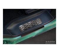 Avisa Battitacco nero in acciaio inox compatibile con Volkswagen ID.Buzz 2022-2 pezzi