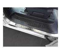 Avisa Listelli battitacco in Acciaio Inox Compatibile con Citroën Spacetourer/Peugeot Traveller/Toyota Proace 2016- - 'Rectangles' - 2-Pezzi Porte scorrevoli posteriores
