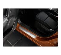 Avisa Listelli battitacco in Acciaio Inox Compatibile con Renault Captur II 2020- 'Lines' - 4-Pezzi