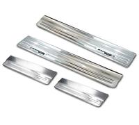 Avisa Listelli battitacco in Acciaio Inox Compatibile con Volkswagen Golf VII 5-Porte & Variant 2012-2020 - 'Exclusive' - 4-Pezzi