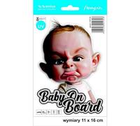 Avisa Pegatina AutoTattoo Baby On Board - 11x16cm