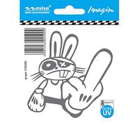 Avisa Pegatina AutoTattoo Coniglio - 8,4x8,6 cm