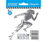 Avisa Pegatina AutoTattoo Corridore (Femmina) - 9,6x9,6cm