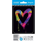 Avisa Pegatina AutoTattoo Cuore - 8,7x11,6cm