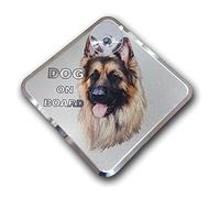 Avisa Pegatina AutoTattoo Dog on Board - Pastore Tedesco 11,5x11,5cm