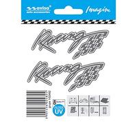 Avisa Pegatina AutoTattoo Racing 2-Pezzi - 8,2x3,3cm