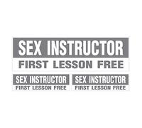 Avisa Pegatina AutoTattoo 'S.. Instructor' Collezione