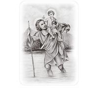Avisa Pegatina AutoTattoo San Cristoforo - 33x47,5cm