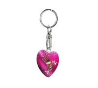 Avisa Portachiavi in Acciaio Inossidabile - Lady Heart