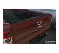 Avisa Protettore del portellone Pickup Acciaio Compatibile con Ford Ranger 2011-2022 - Nero